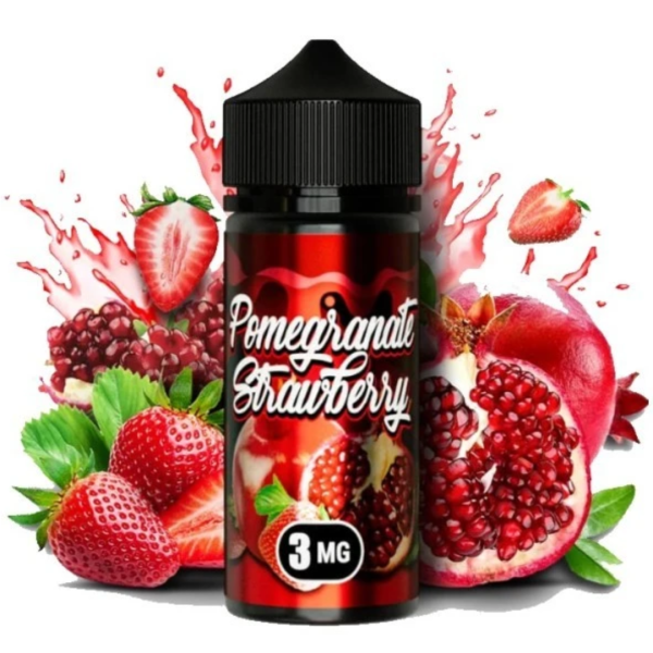Flamingo Pomegranate Strawberry 100мл (Гранат Полуниця) | Органічна рідина