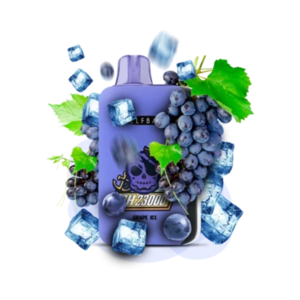 Elf Bar 23000 Grape Ice (Виноград Лёд) | Одноразовая электронная сигарета