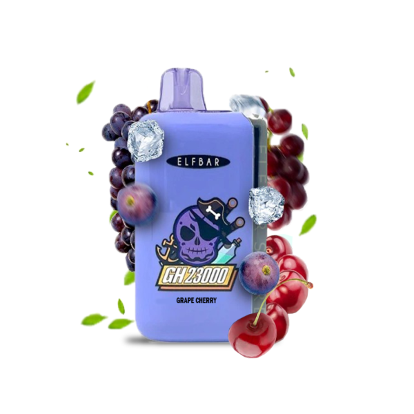 Elf Bar 23000 Grape Cherry (Виноград Вишня) | Одноразовая электронная сигарета