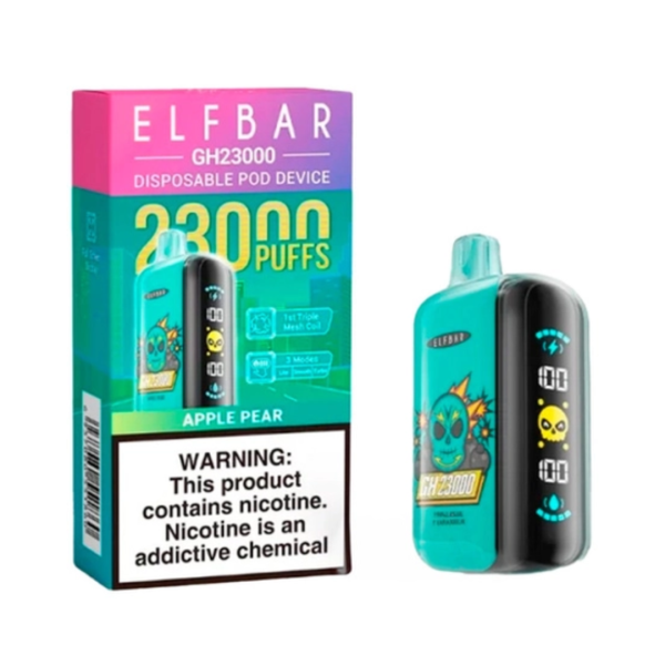 Elf Bar 23000 Apple Pear (Яблуко Груша) | Одноразова електронна сигарета
