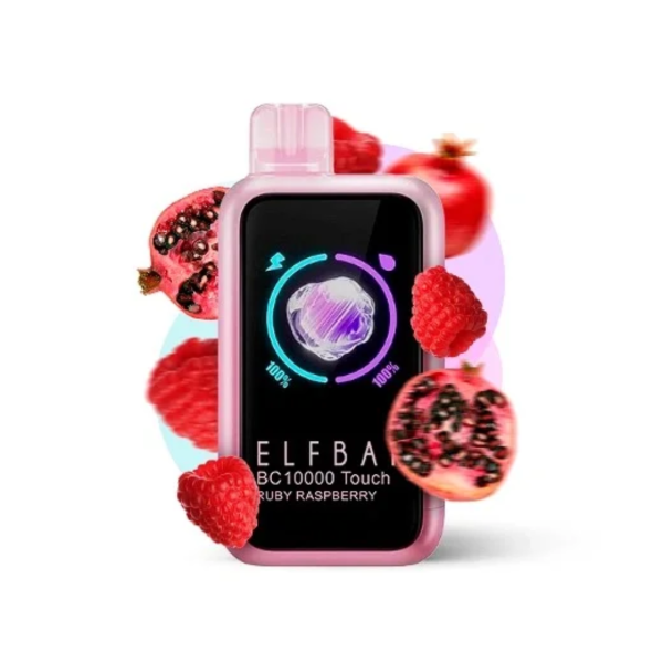 Elf Bar 10000 Touch Ruby Raspberry (Гранат Малина) | Одноразовая электронная сигарета