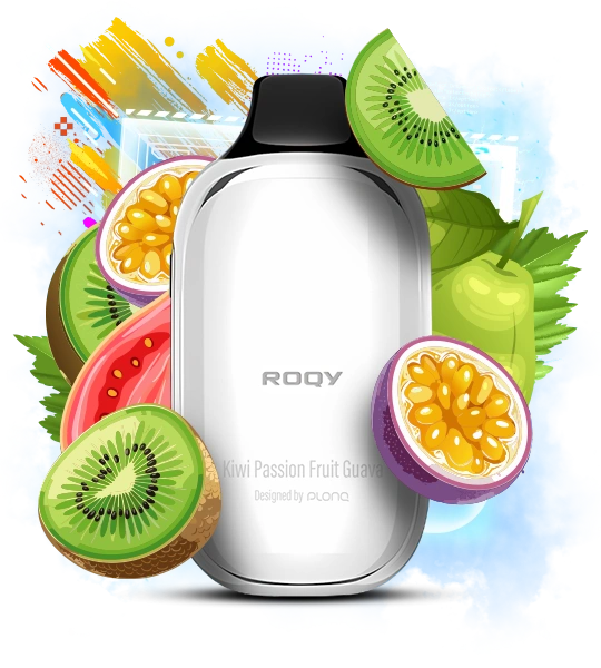 Flonq ROQY 40000 Kiwi Passion Fruit Guava (Ківі Пешнфрут Гуава) | Одноразова електронна сигарета