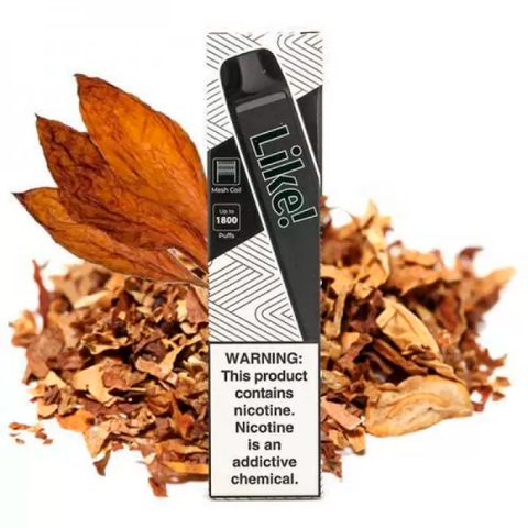 Like 1800 Tobacco (Табак) | Одноразовая электронная сигарета