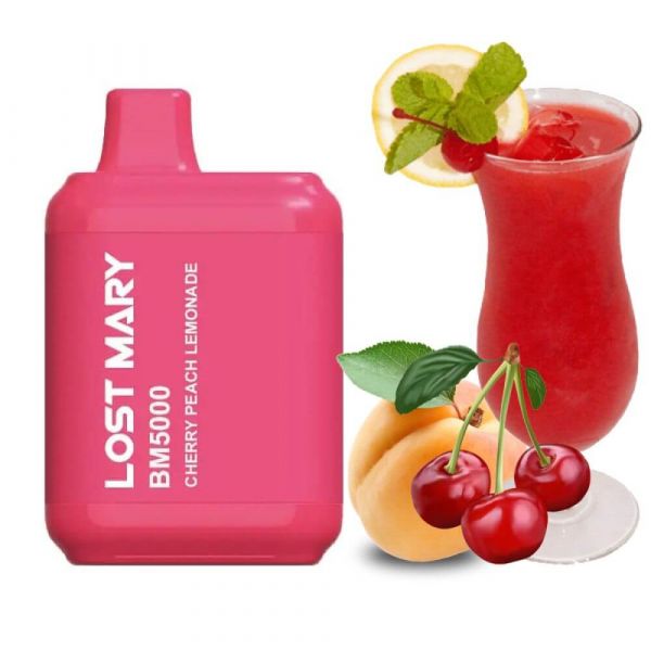 Lost Mary 5000 Cherry Peach Lemonade (Вишня Персик Лимонад) | Одноразова електронна сигарета