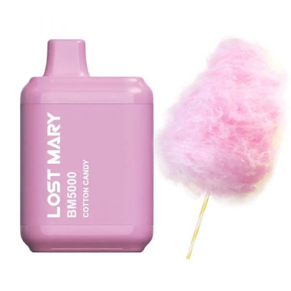 Lost Mary 5000 Cotton Candy (Солодка вата) | Одноразова електронна сигарета