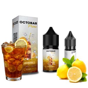 Octobar Prime Lemon Tea 30мл (Чай с лимоном) | Набор для самозaмеса (солевой никотин)