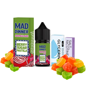 Mad Dinner Salt Marmalade 30мл (Мармелад) | Набор для самозaмеса (солевой никотин)