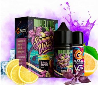 Marvellous Summer Vibes Basil Compote 30мл (Базиліковий Компот) | Набір для самозaмісу