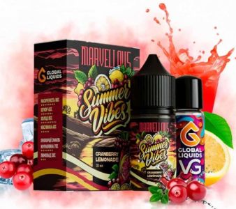 Marvellous Summer Vibes Cranberry Lemonade 30мл (Лимонад із журавлини) | Набір для самозaмісу
