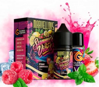 Marvellous Summer Vibes Pink Lemonade 30мл (Ягідний Лимонад) | Набір для самозaмісу