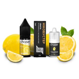 Chaser For Pods Lemon 10мл (Лимон) | Набір для самозaмісу (сольовий нікотин)