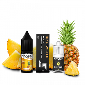 Chaser For Pods Pineapple 10мл (Ананас) | Набір для самозaмісу (сольовий нікотин)
