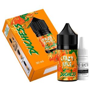 Crazy Juice Duchess 30мл (Дюшес) | Набір для самозaмісу (сольовий нікотин)