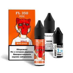 Flavorlab FL350 Mini Peach Lemon 15мл (Персик Лимон) | Набір для самозaмісу (сольовий нікотин)