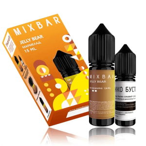 Mix Bar Jelly Bear 15мл (Мармеладна Цукерка) | Набір для самозaмісу (сольовий нікотин)