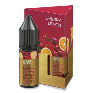 Vape Shot Cherry Lemon 10мл (Вишня Лимон) | Набор для самозамеса (солевой никотин)
