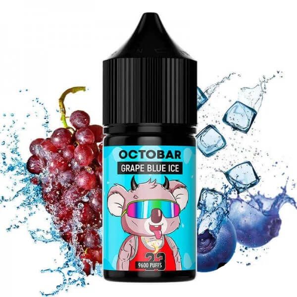 Octobar Grape Blue Ice 30мл (Виноград Чорниця Лід) | Сольова рідина