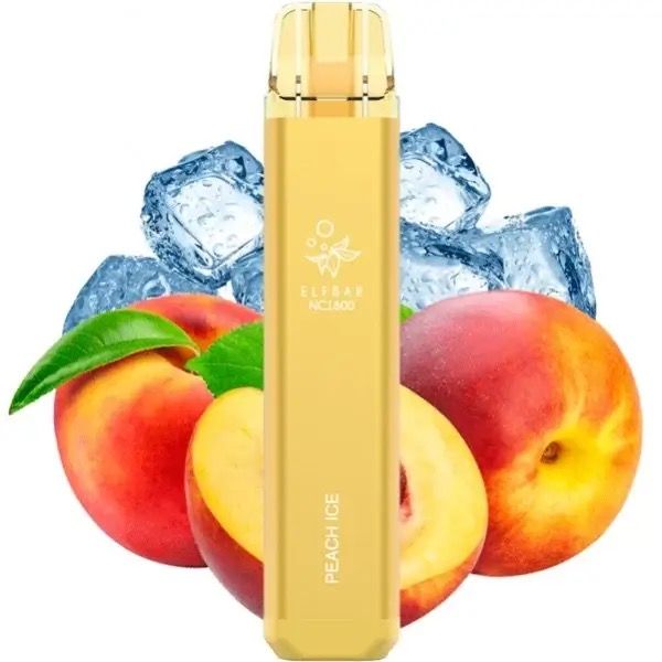 Elf Bar 1800 Peach Ice (Персик з льодом) | Одноразова електронна сигарета