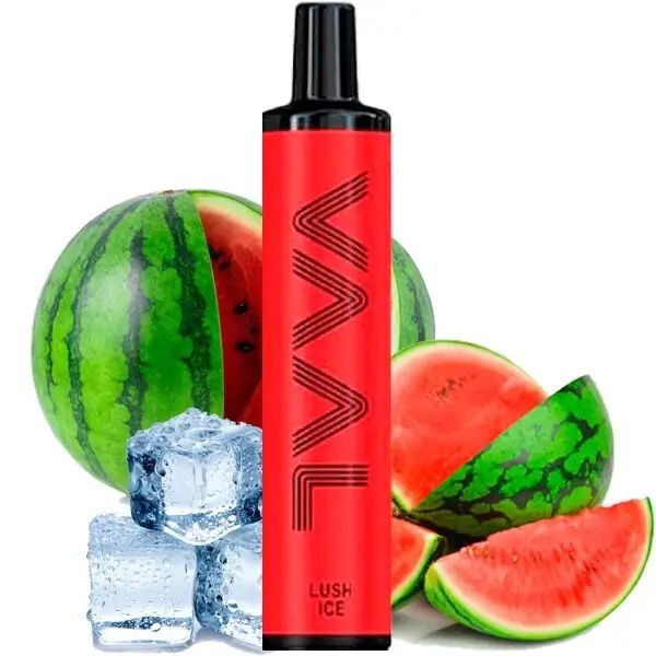 Vaal 2500 Lush Ice (Арбуз со льдом) | Одноразовая электронная сигарета