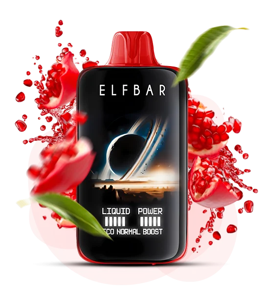 Elf Bar Moon Night 40000 Pomegranate Burst (Гранат) | Одноразова електронна сигарета