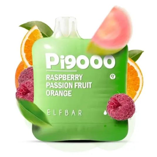 Elf Bar 9000 Raspberry Passionfruit Orange (Малина Маракуйя Апельсин) | Одноразовая электронная сигарета