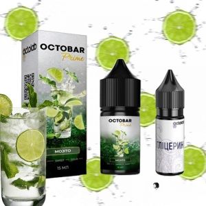 Octobar Prime Mojito 30мл (Мохіто) | Набір для самозaмісу