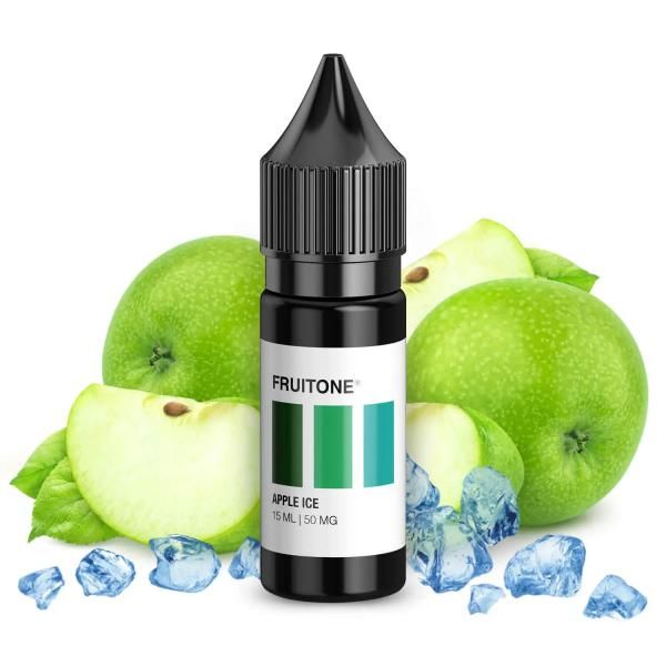 Fruitone Apple ice 15мл (Яблоко со льдом) | Солевая жидкость