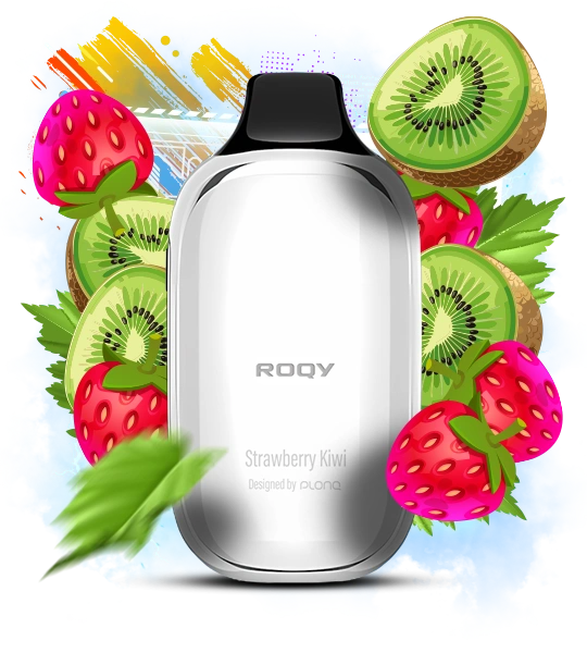 Flonq ROQY 40000 Strawberry Kiwi (Полуниця Ківі) | Одноразова електронна сигарета