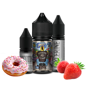 Troublemaker Springfield 30мл (Пончик з Полуницею) | Набір для самозaмісу (сольовий нікотин)