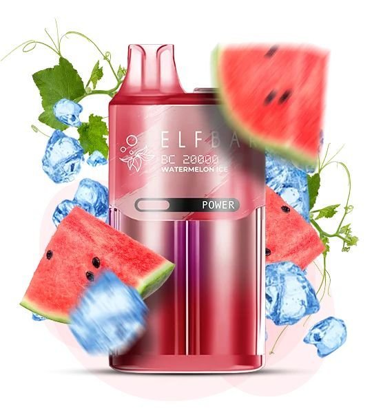 Elf Bar BC20000 Watermelon Ice (Арбуз Холодний) | Одноразовая электронная сигарета