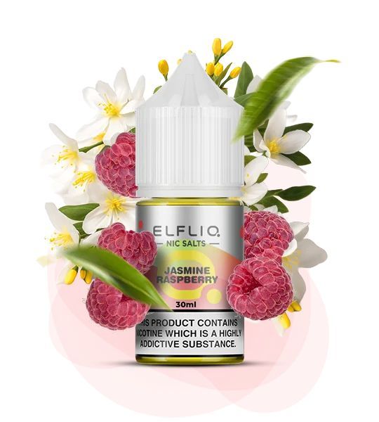 Elfliq Jasmine Raspberry 30мл (Жасмін Малина) | Сольова рідина