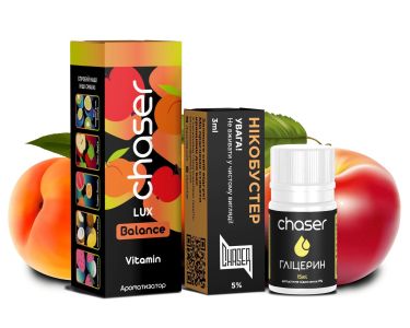 Chaser LUX Juicy Nectar 30мл (Фруктовый Микс) | Набор для самозaмеса (солевой никотин)