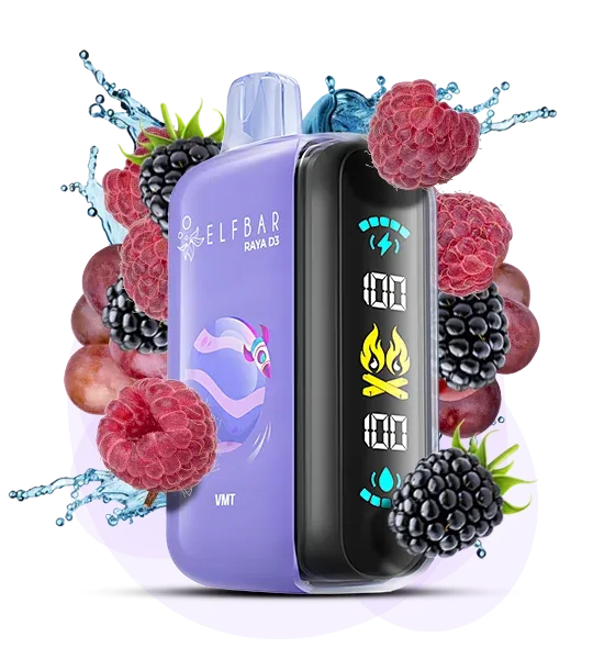 Elf Bar Raya D3 25000 Vimto (Ягоды) | Одноразовая электронная сигарета