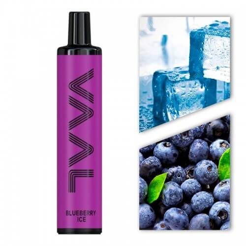 Vaal 1500 Blueberry Ice (Чорниця з Льодом) | Одноразова електронна сигарета