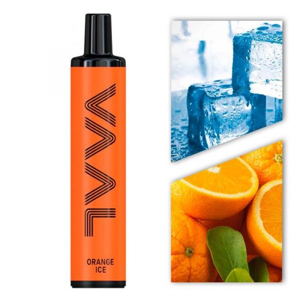Vaal 1500 Orange Ice (Апельсин з льодом) | Одноразова електронна сигарета