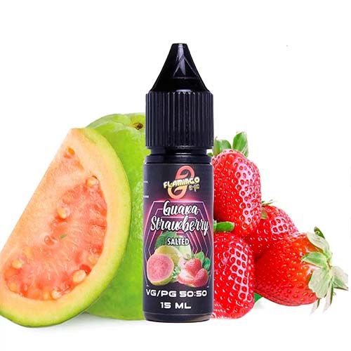 Flamingo New Salted Guava Strawberry 15мл (Гуава Полуниця) | Сольова рідина