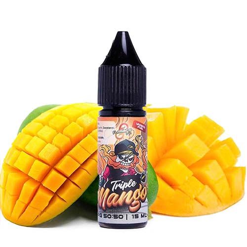 Flamingo New Salted Triple Mango 15мл (Потрійне Манго) | Сольова рідина