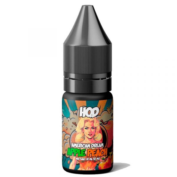 HQD Salt Apple Peach ( Яблуко Персик) 10мл | Сольова рідина