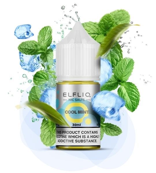 Elfliq Cool Mint 10мл (Холодна М'ята) | Сольова рідина