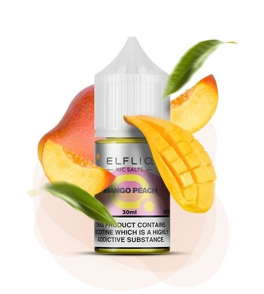 Elfliq Mango Peach 10мл (Манго Персик) | Сольова рідина