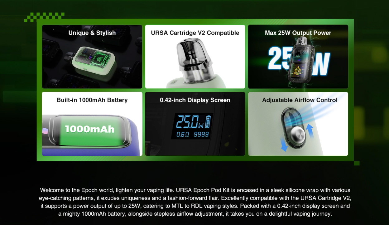 Lost Vape Ursa Epoch | POD-система