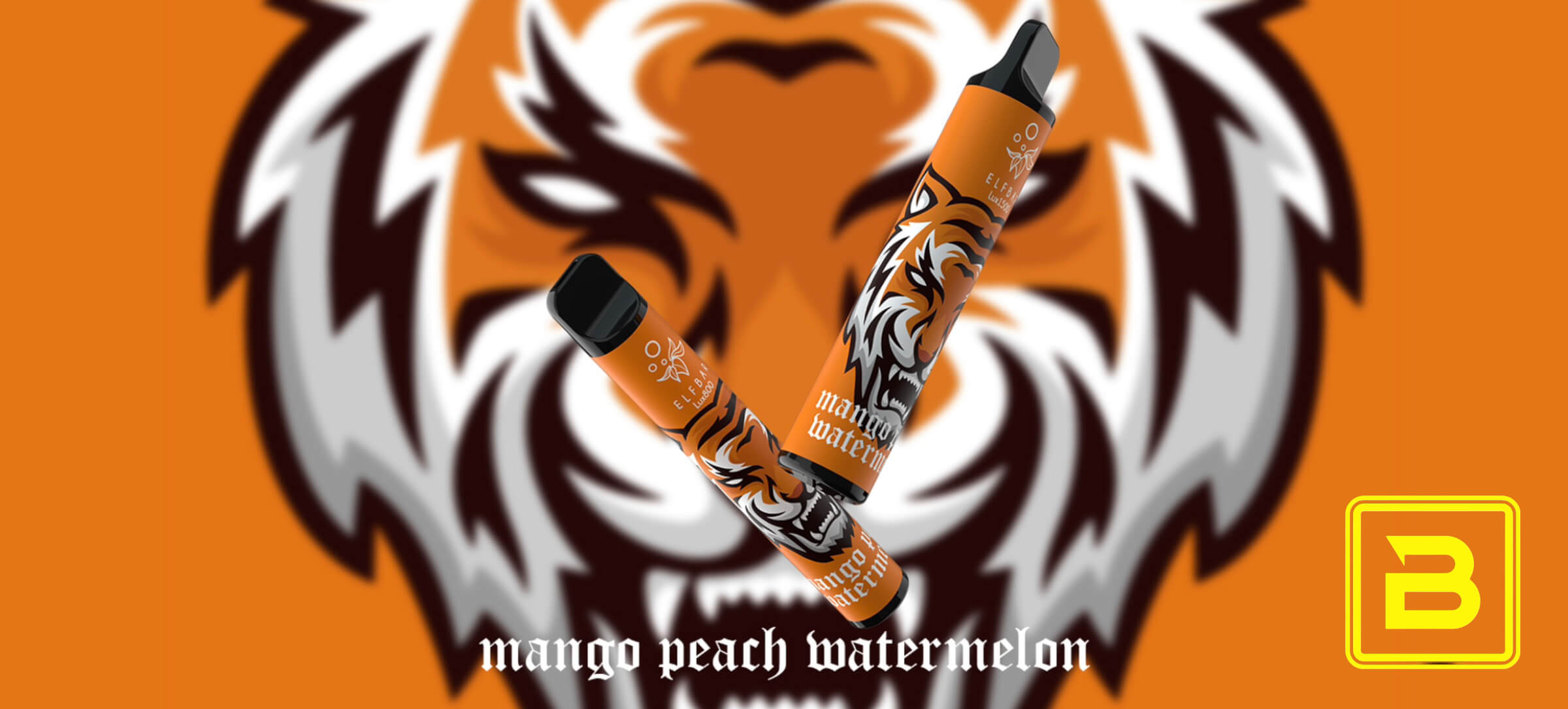 Elf Bar 1500 Mango Peach Watermelon (Манго Персик Кавун) | Одноразова електронна сигарета