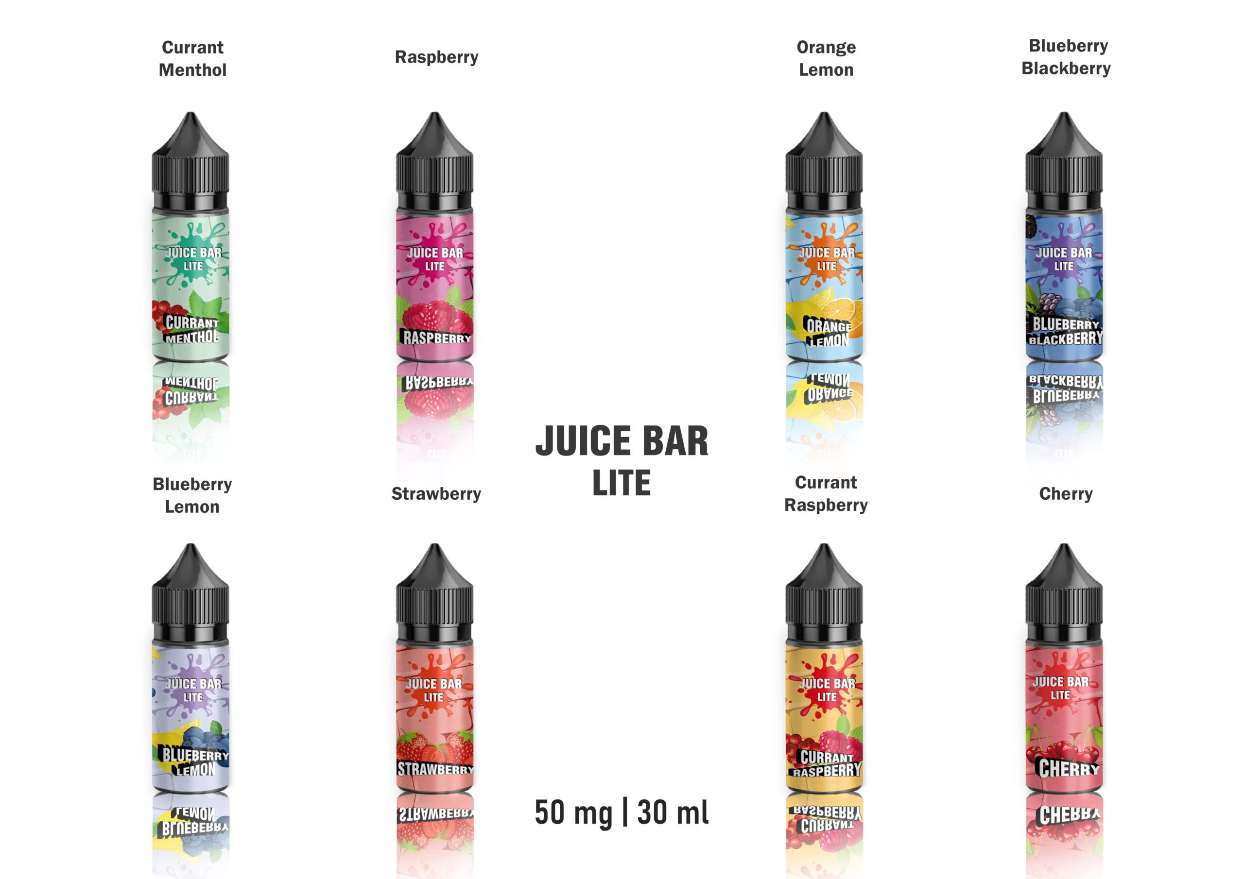 (Уценка) Juice Bar Lite Currant Raspberry 30 мл | Солевая жидкость 