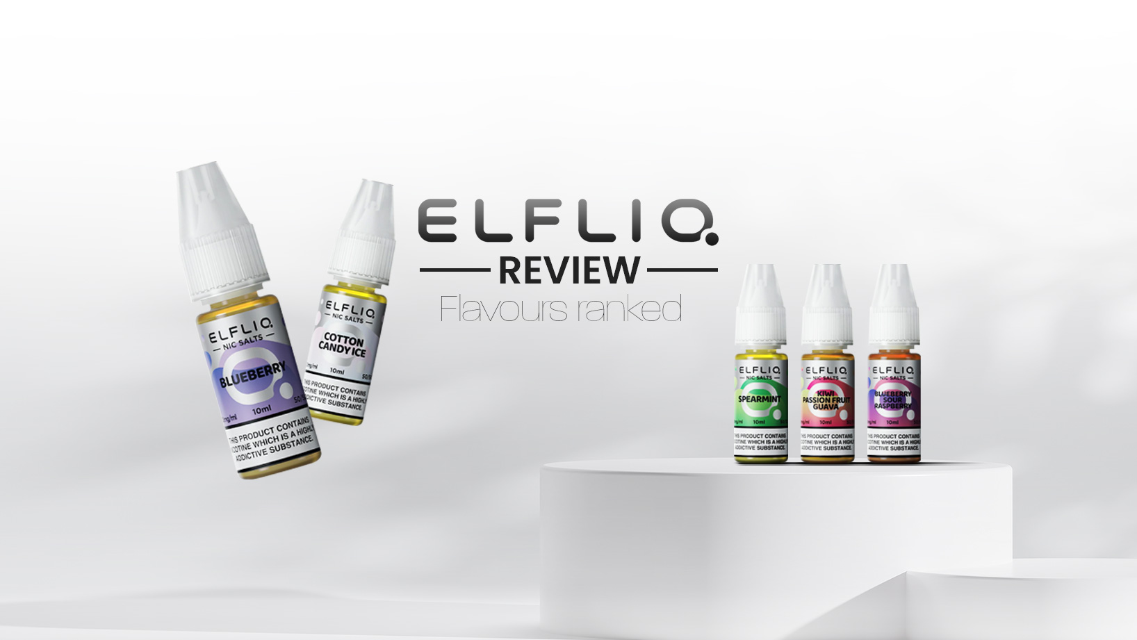 Elfliq Strawberry Cherry Lemon 30мл (Вишня Лимон) | Сольова рідина